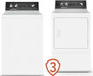 Side by Side Washer & Dryer Set
